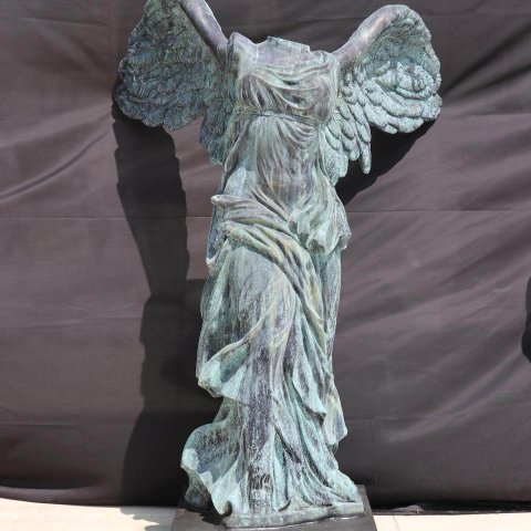 Nike Winged Goddess Statue