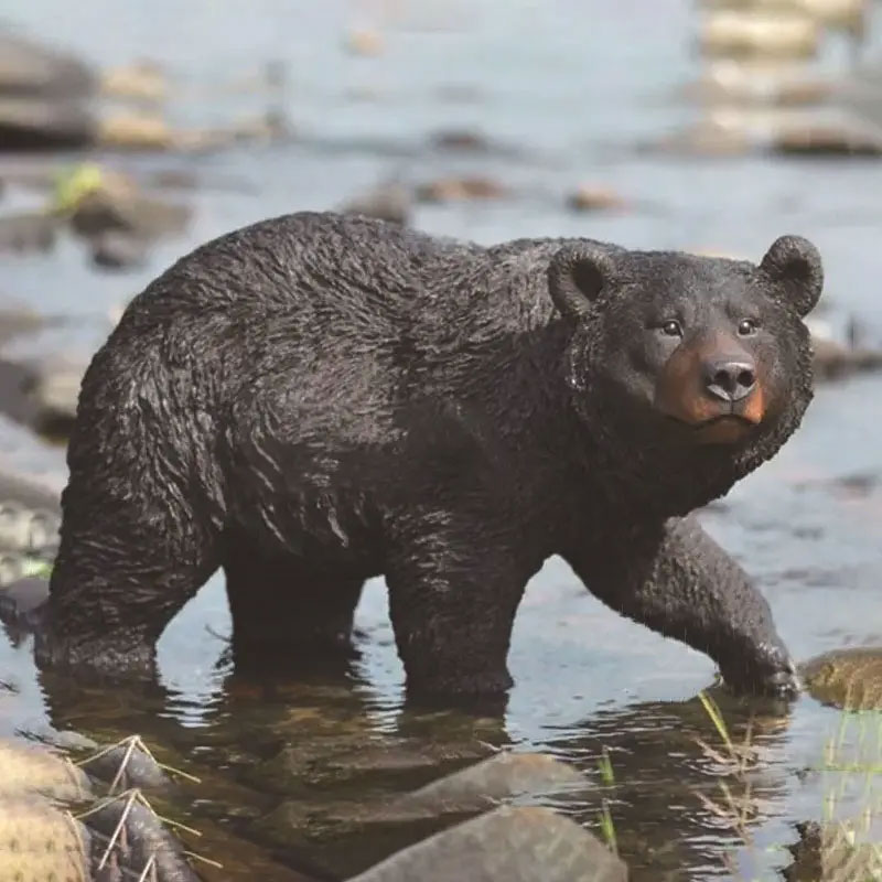 Real Bear Statue