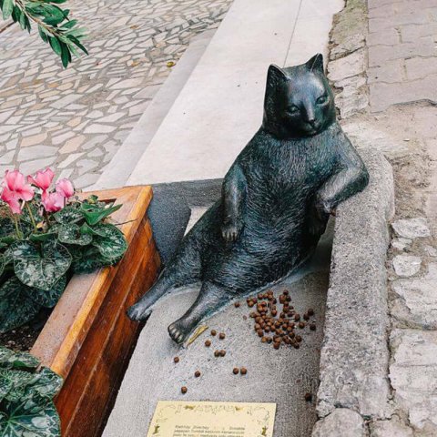 Tombili Cat Statue