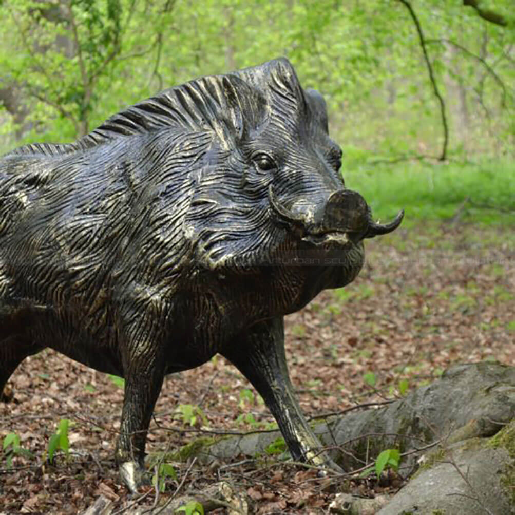 Wild Boar Garden Ornament