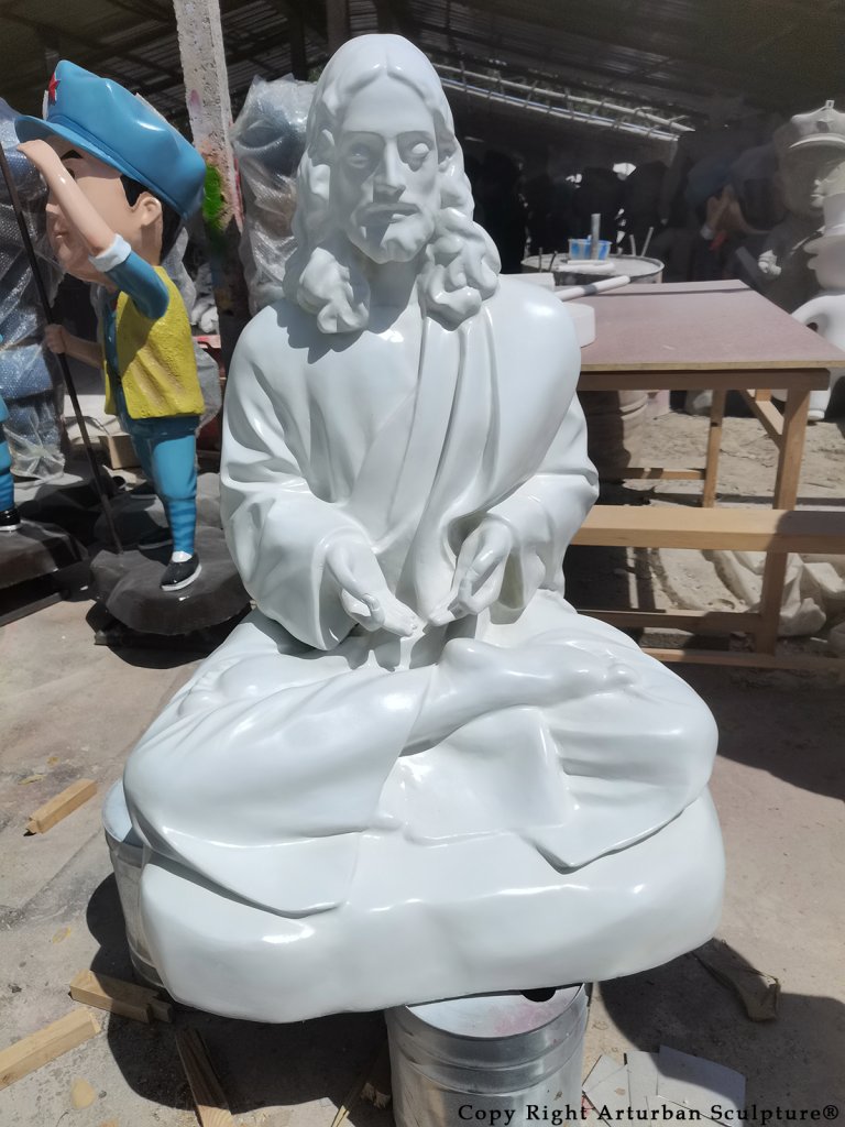 fiberglass jesus statue