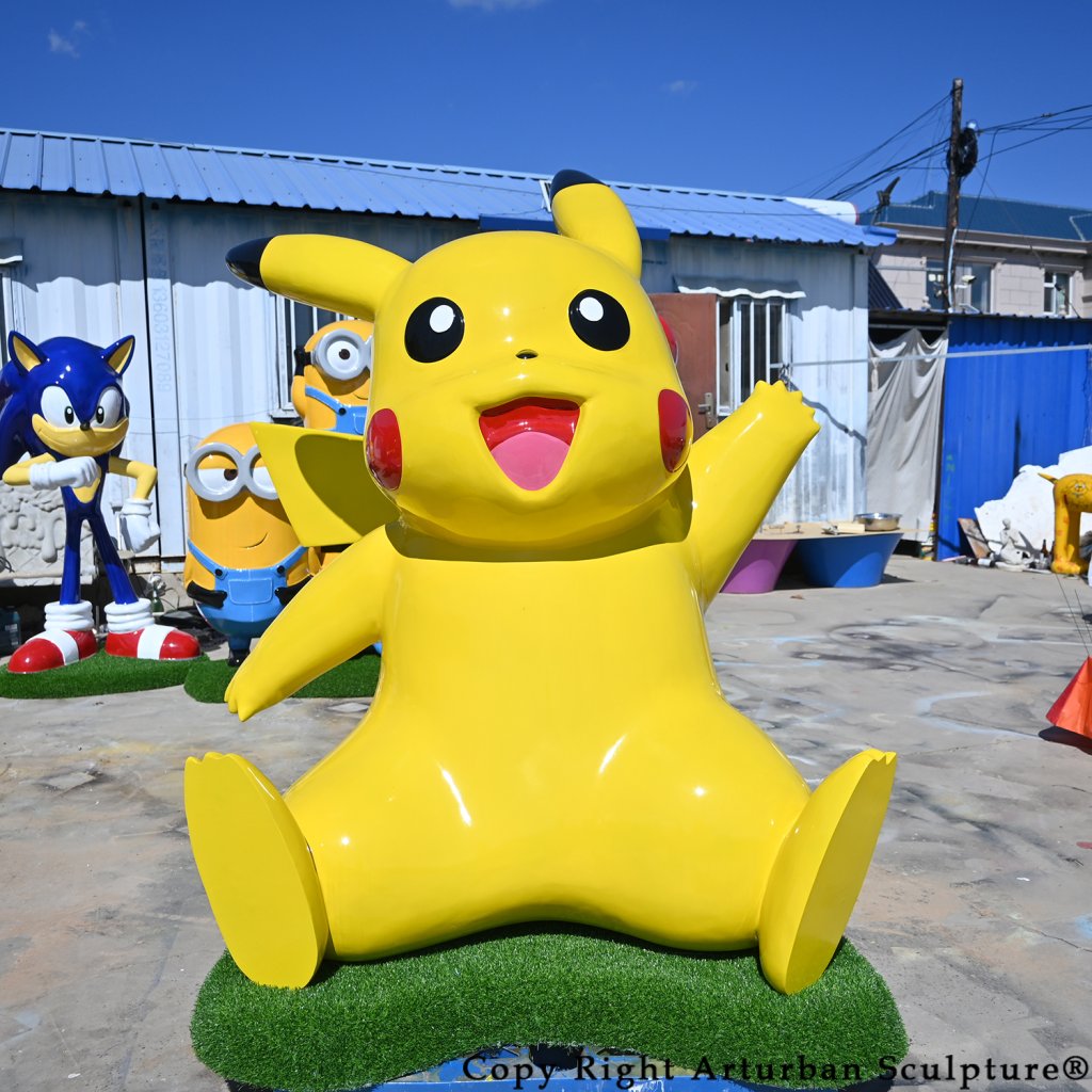 Pikachu statue