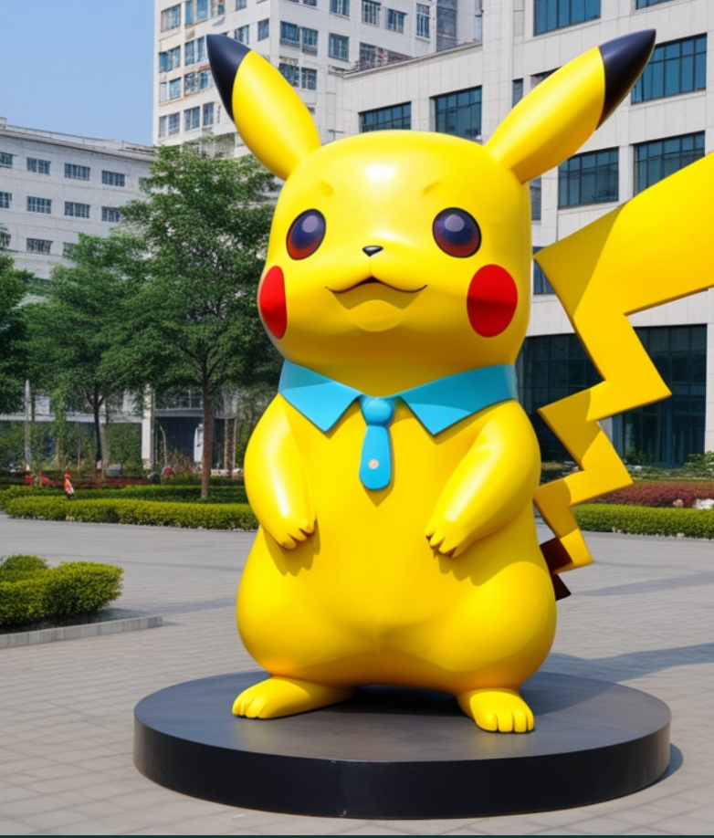 Pikachu sculpture