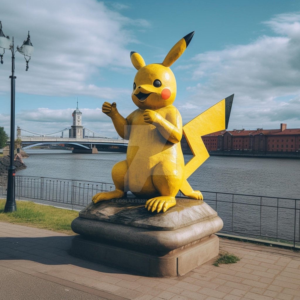 Pikachu sculpture for sale