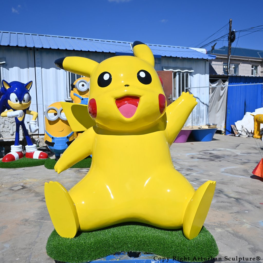 Pikachu statue