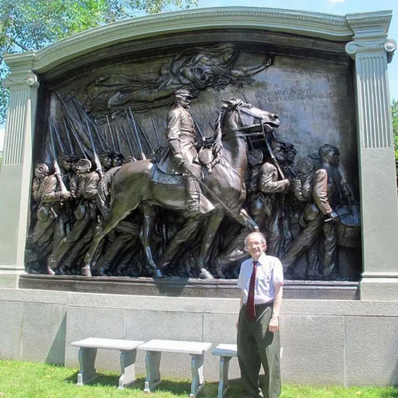 54th Massachusetts Regiment Statue