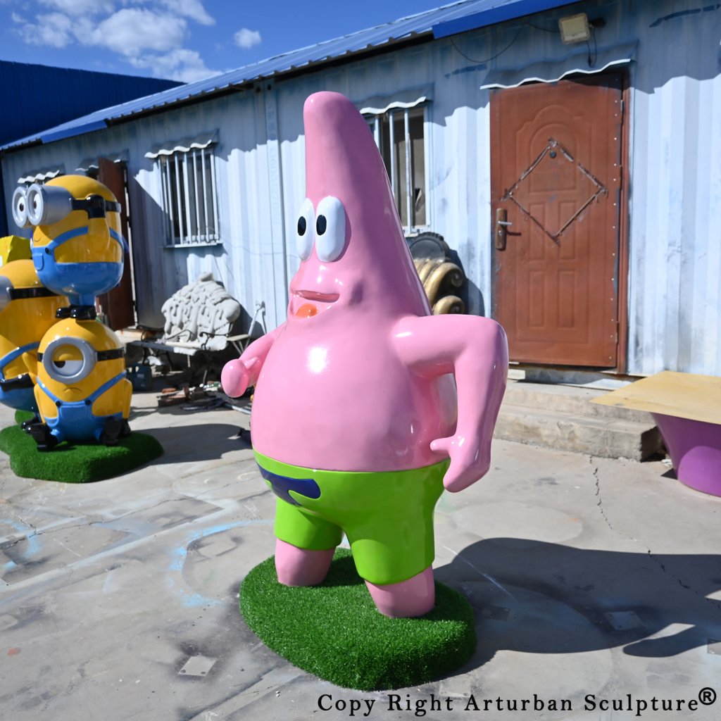 Patrick Star Sculpture