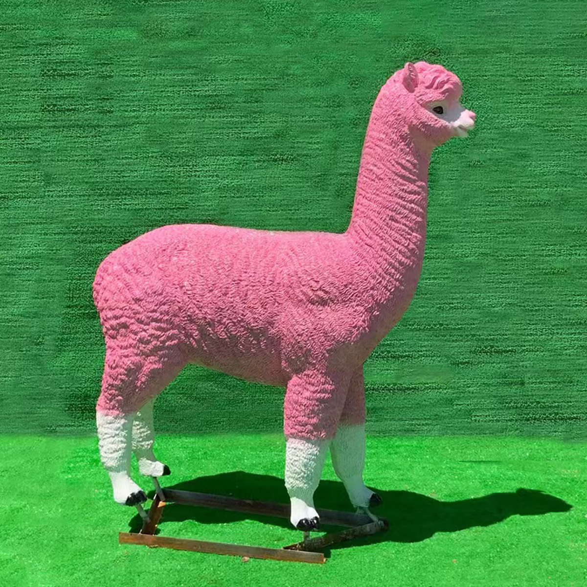 Alpaca Garden Ornament