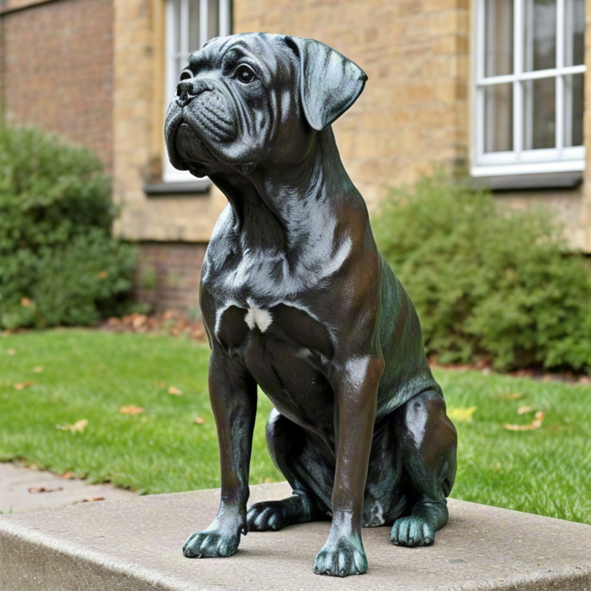 Boxer Dog Sculpture