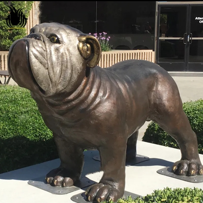 British Bulldog Sculpture