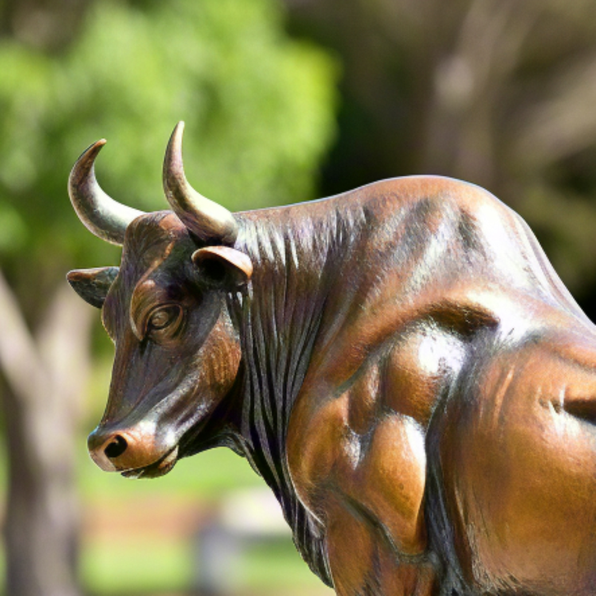 Bronze Bull for Sale