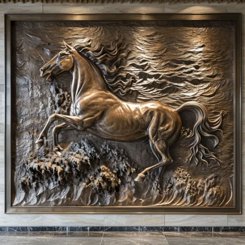 Horse Relief Art