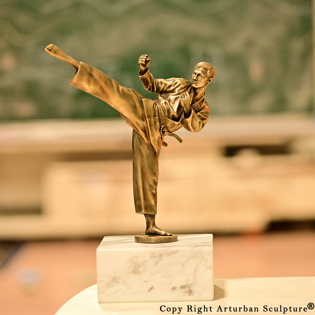 Karate Statue