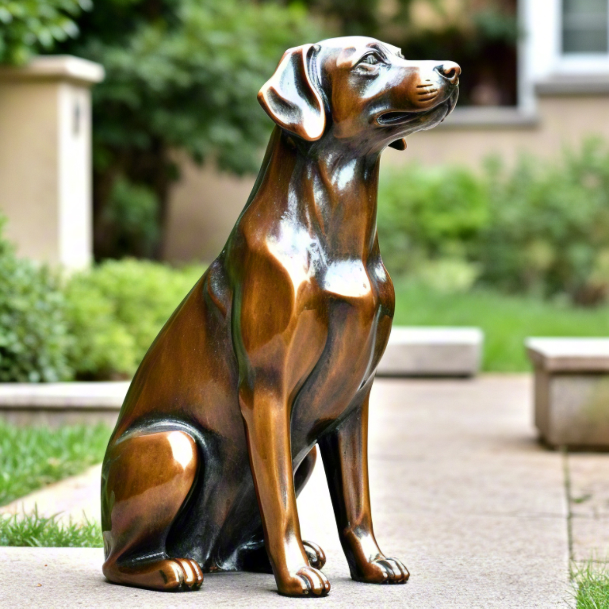 Labrador Bronze Sculpture