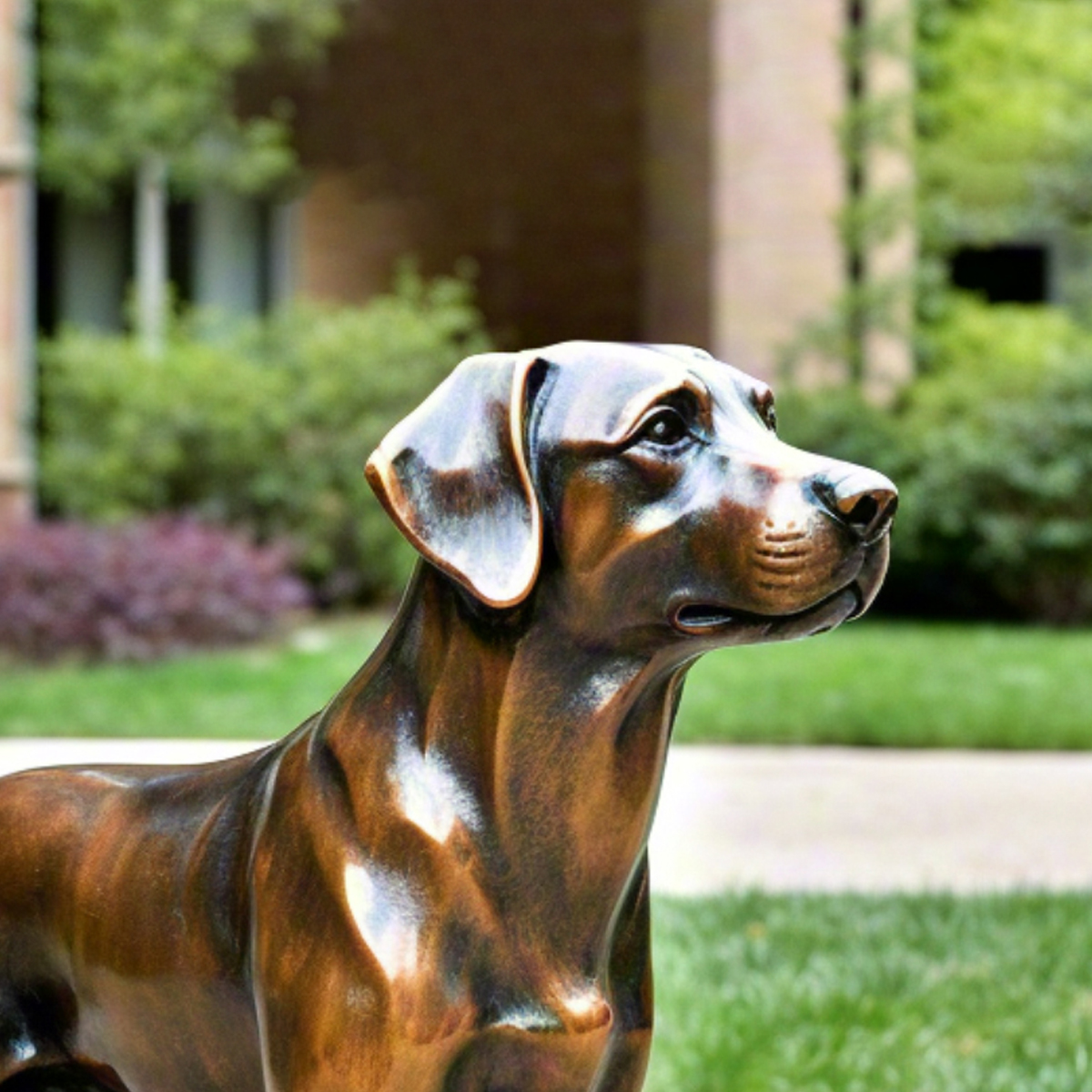 Labrador Bronze Sculpture