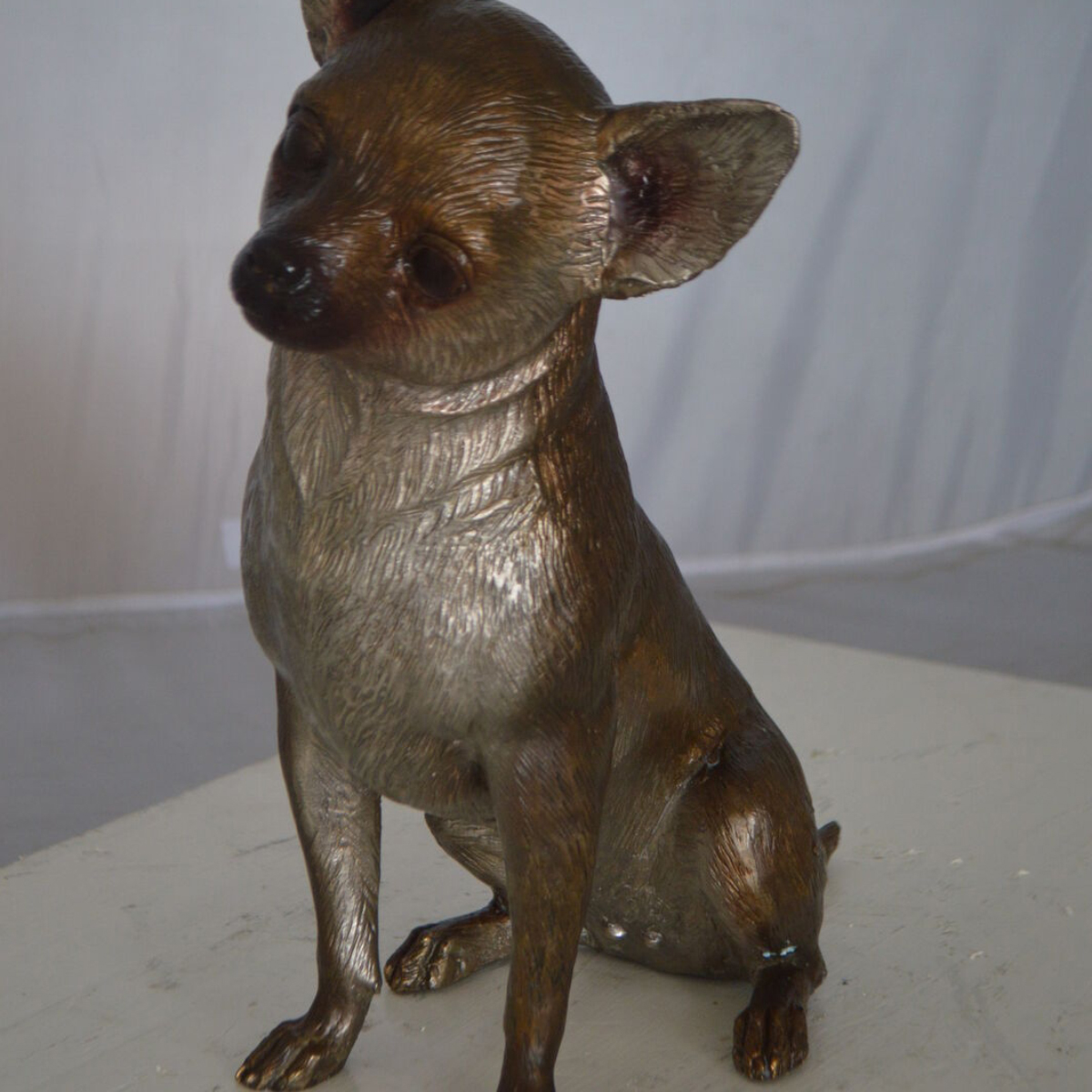 Life Size Chihuahua Statue