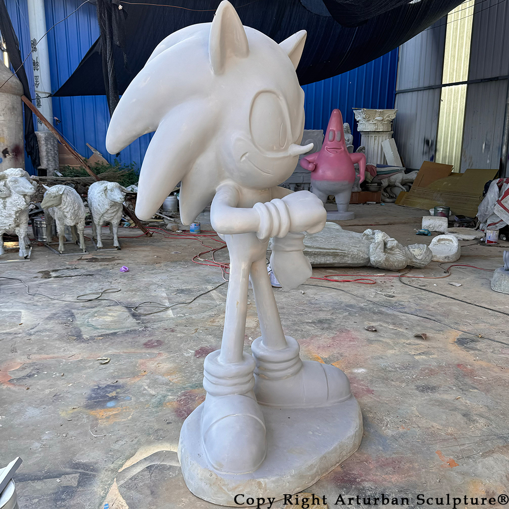 Life Size Sonic Statue for Sale