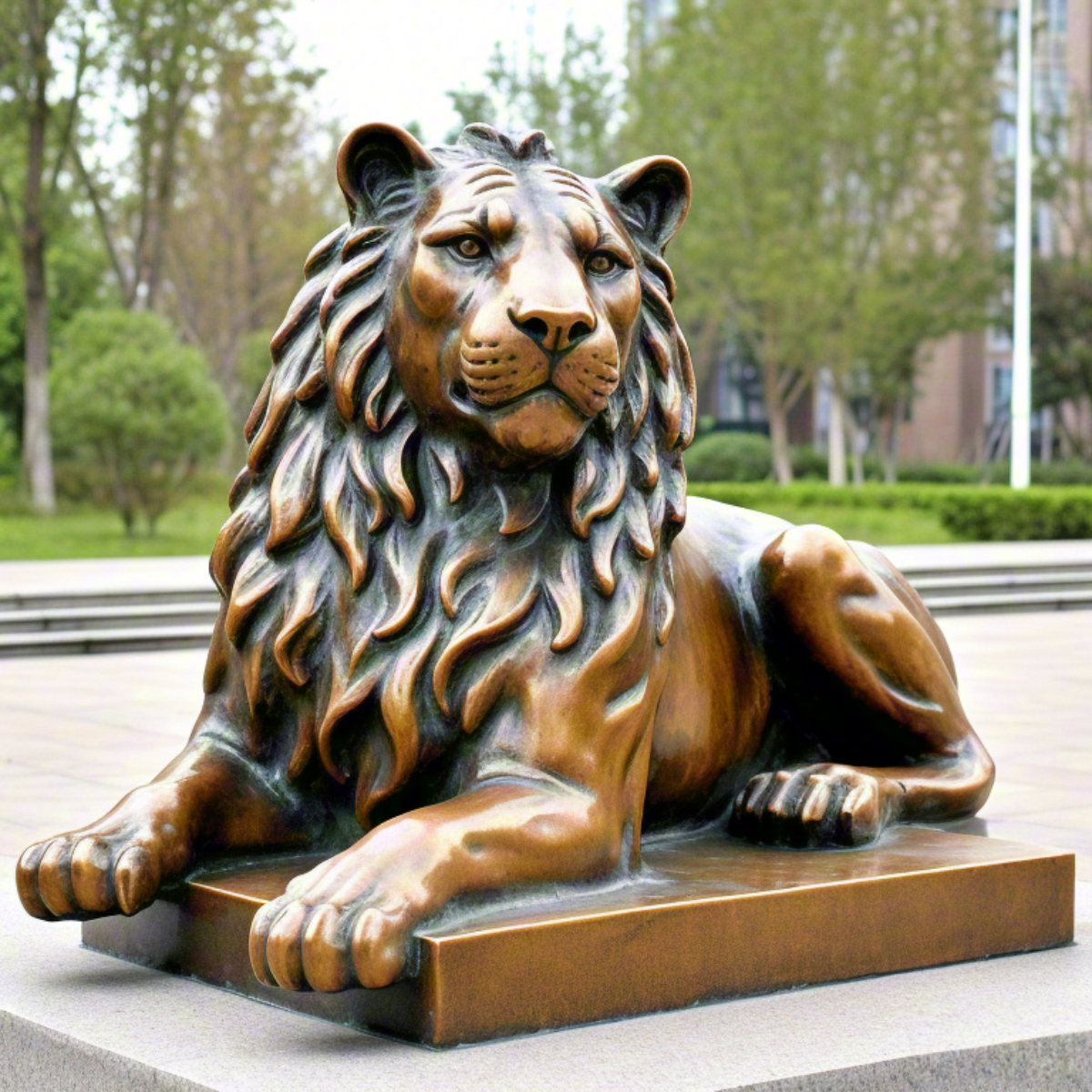 Lion Statue Outdoor Large