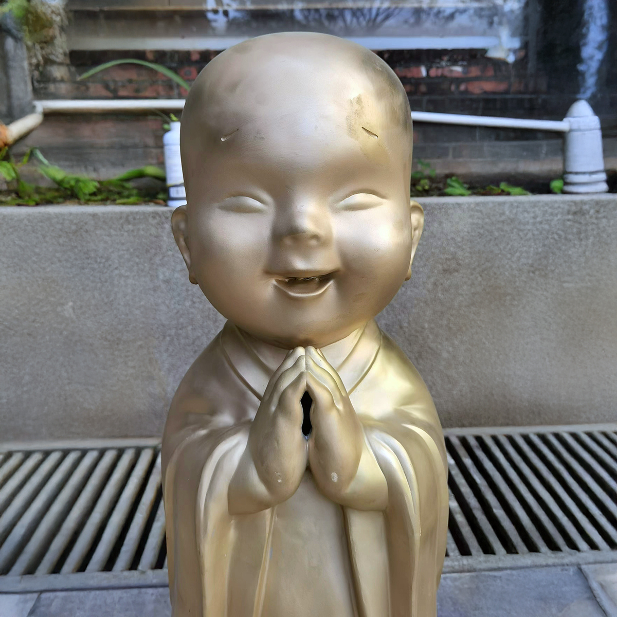 Little Monk Sculpture