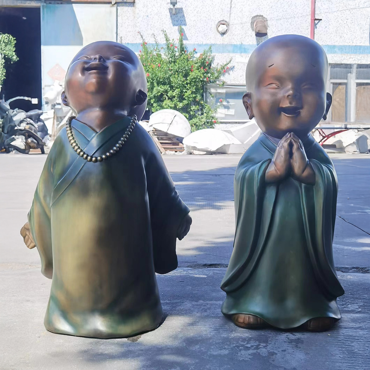 Little Monk Sculpture