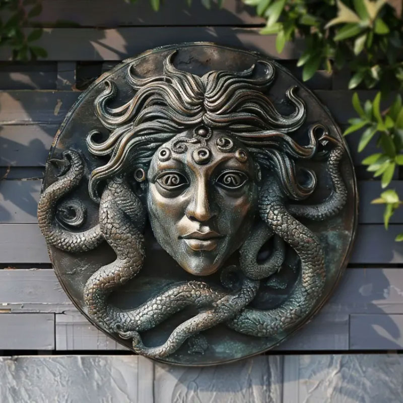 Medusa head Relief