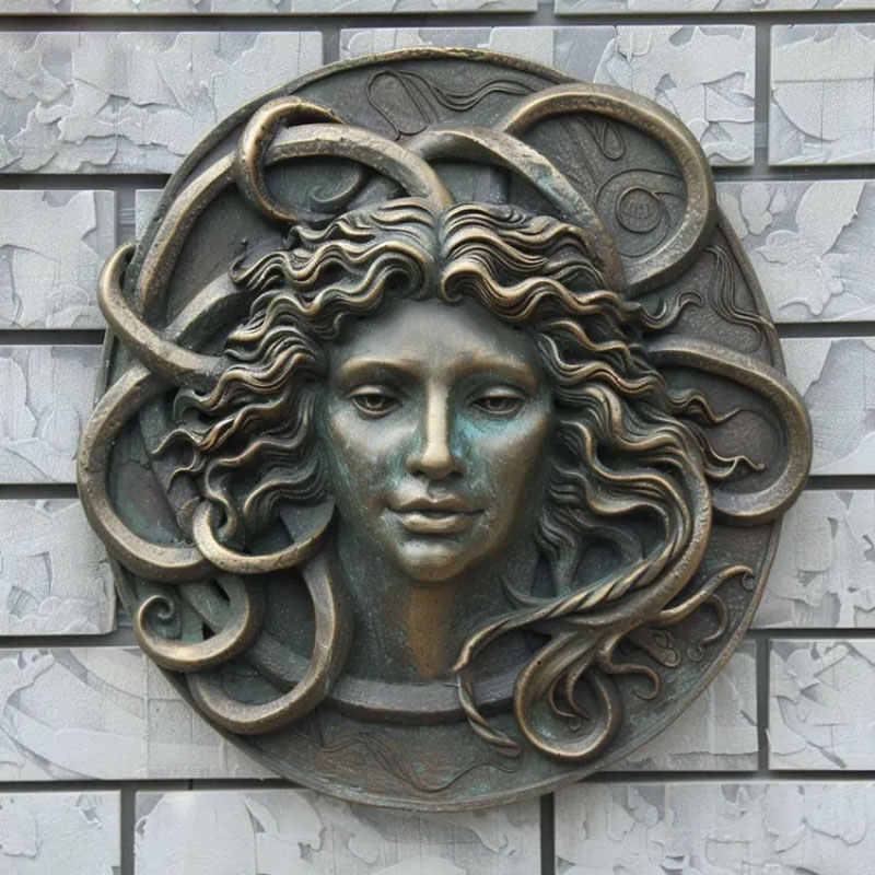 Medusa head Relief