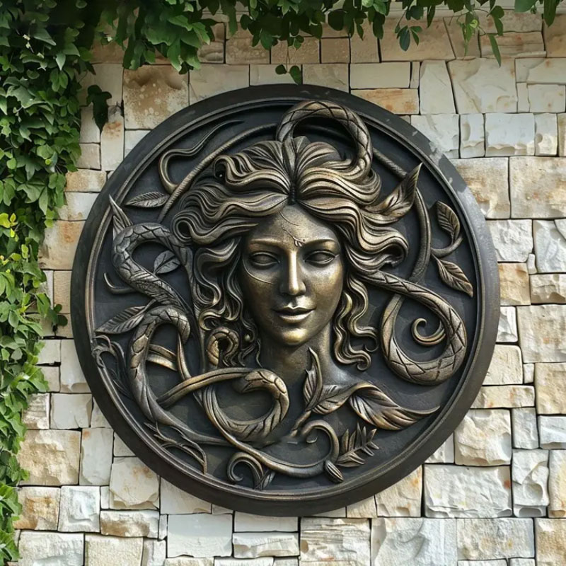 Medusa head Relief