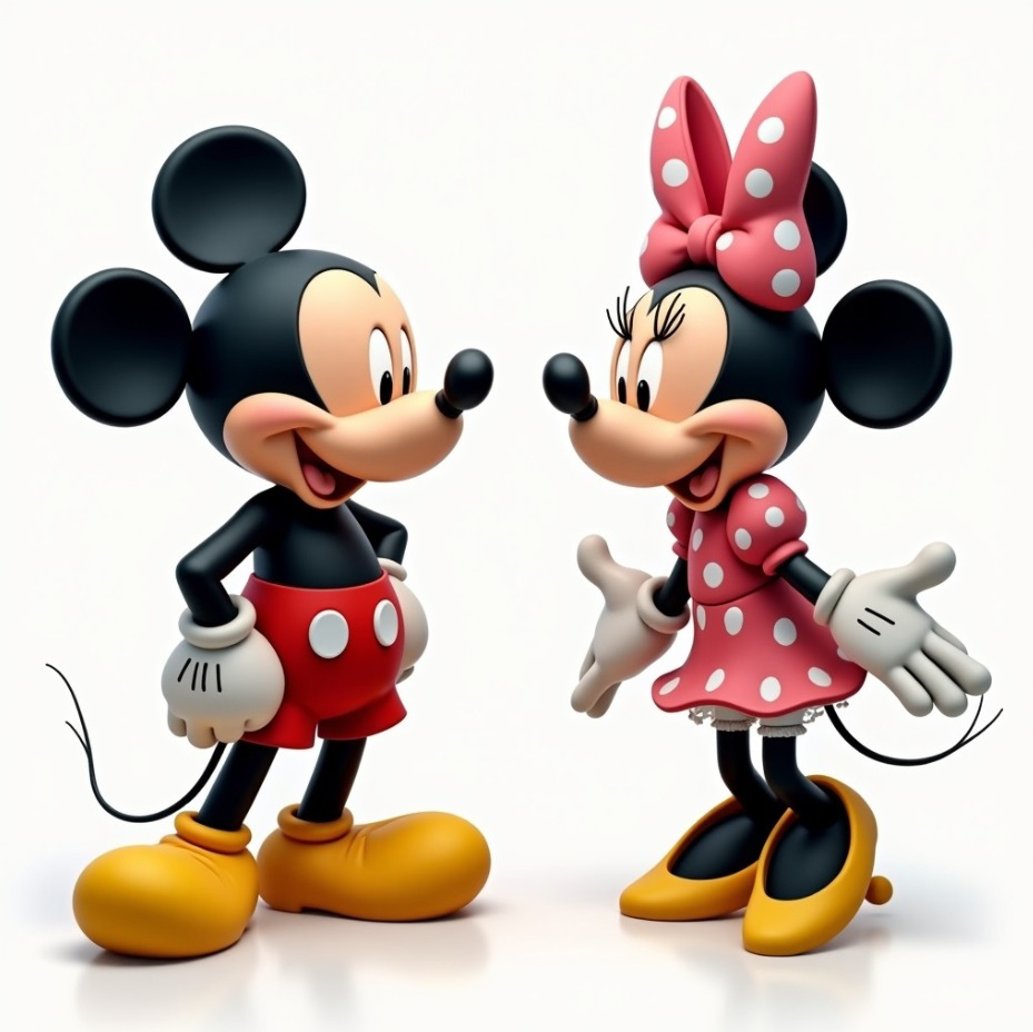 Mickey and Minnie