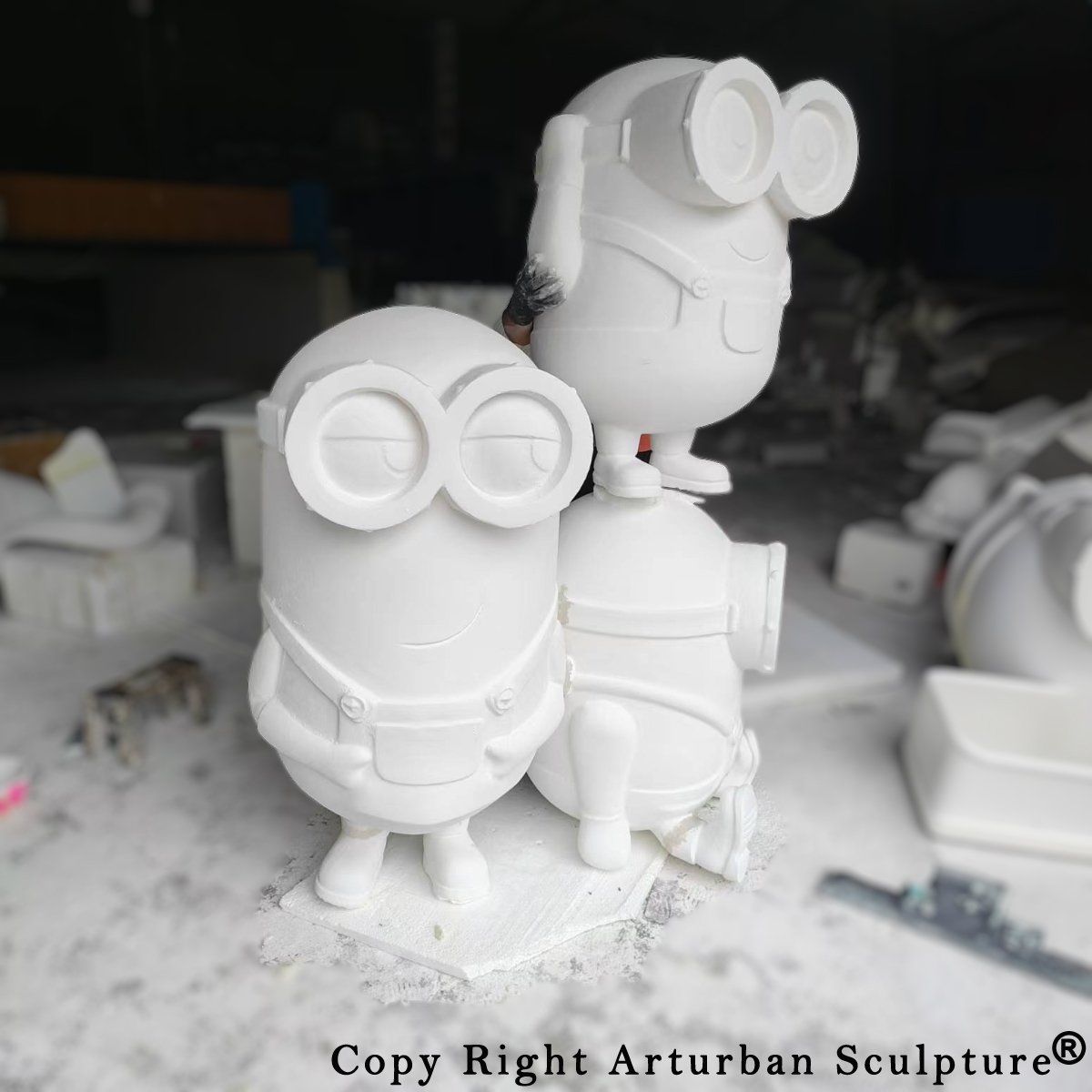 Large Minion Statue Life Size for Sale