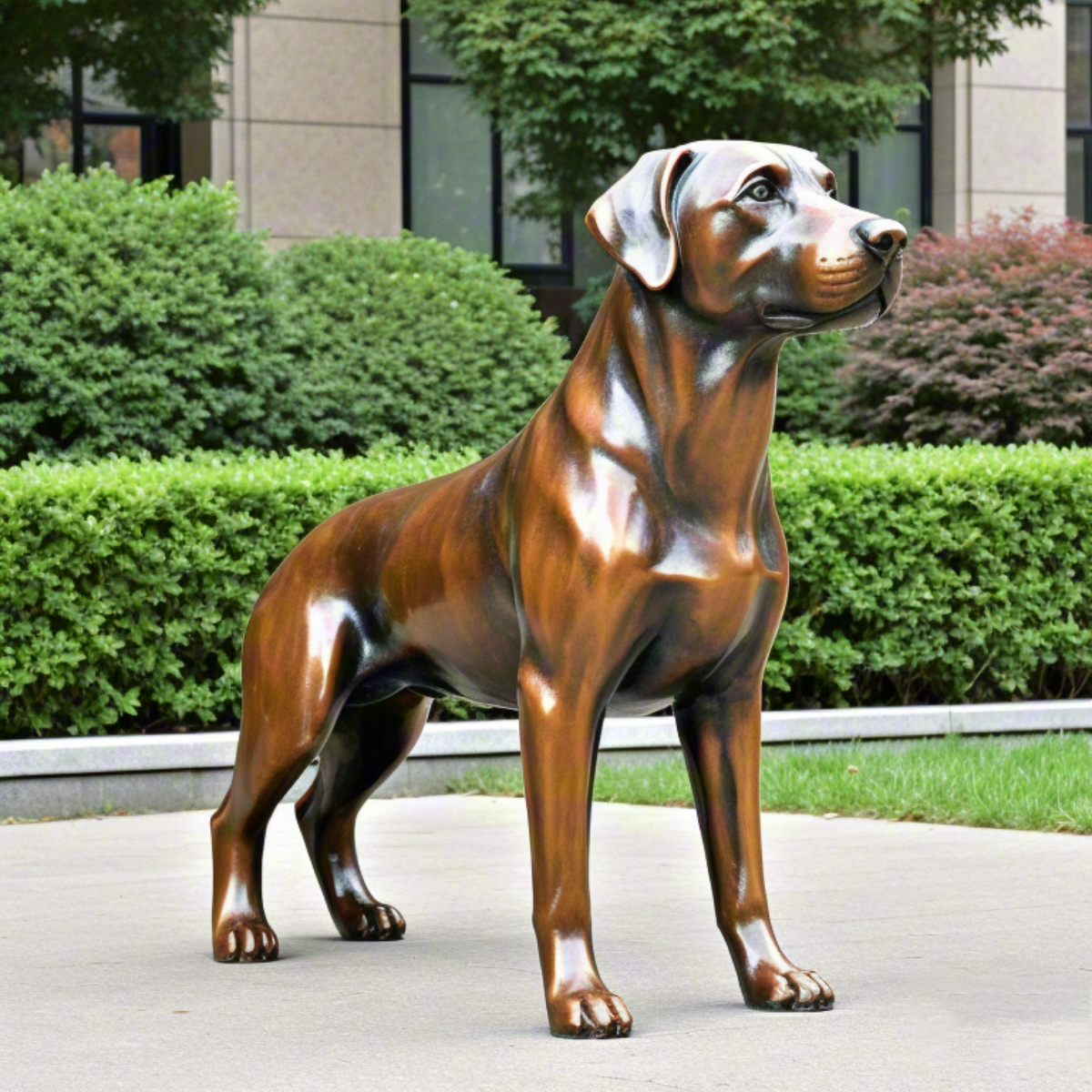 Hound Dog Statue