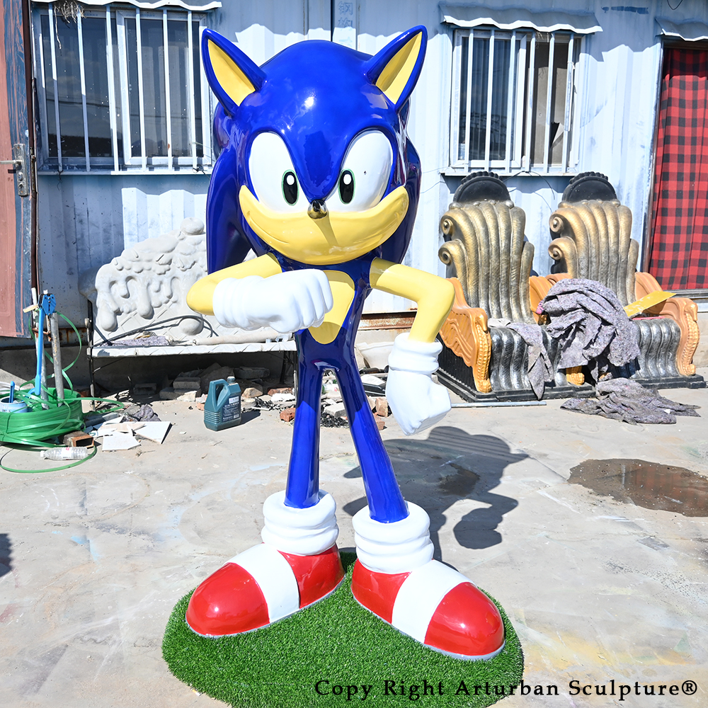 Sonic Hedgehog Statue