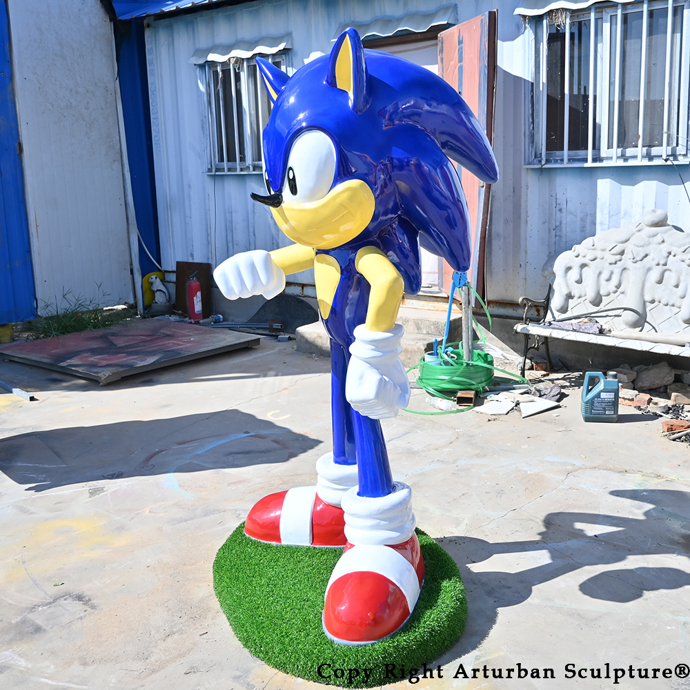 Sonic Hedgehog Statue