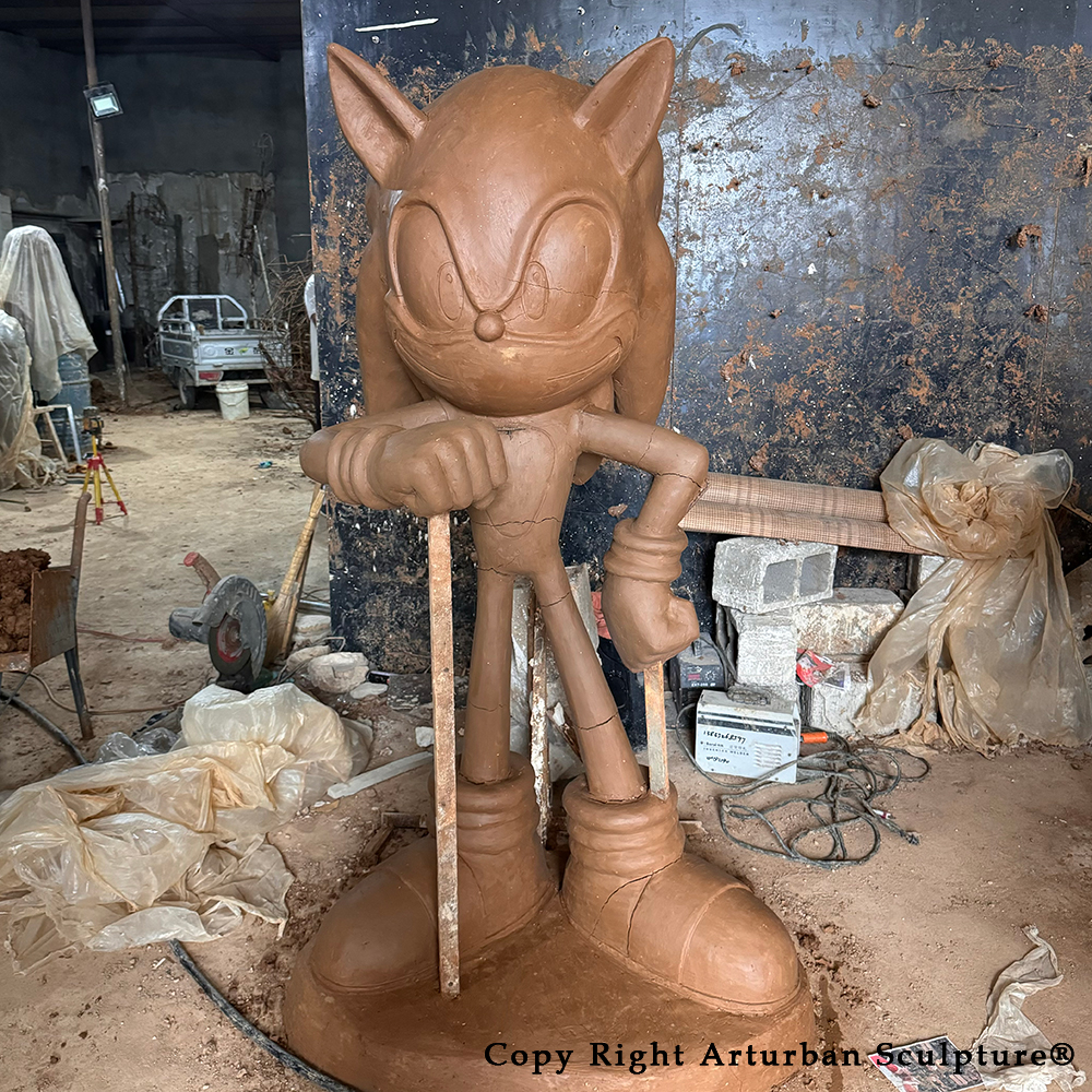 Sonic the Hedgehog Life Size Statue