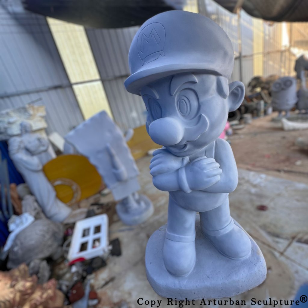 Mario Sculpture