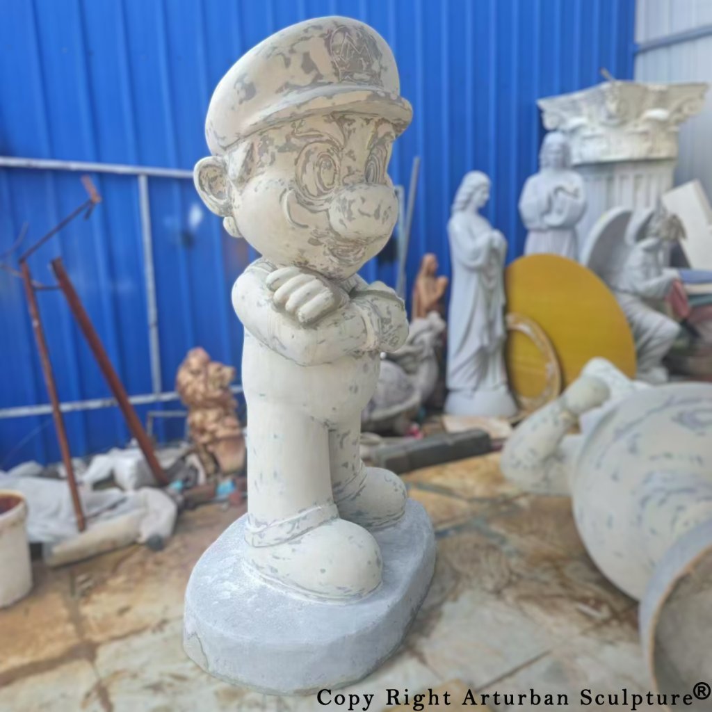 Super Mario Sculpture