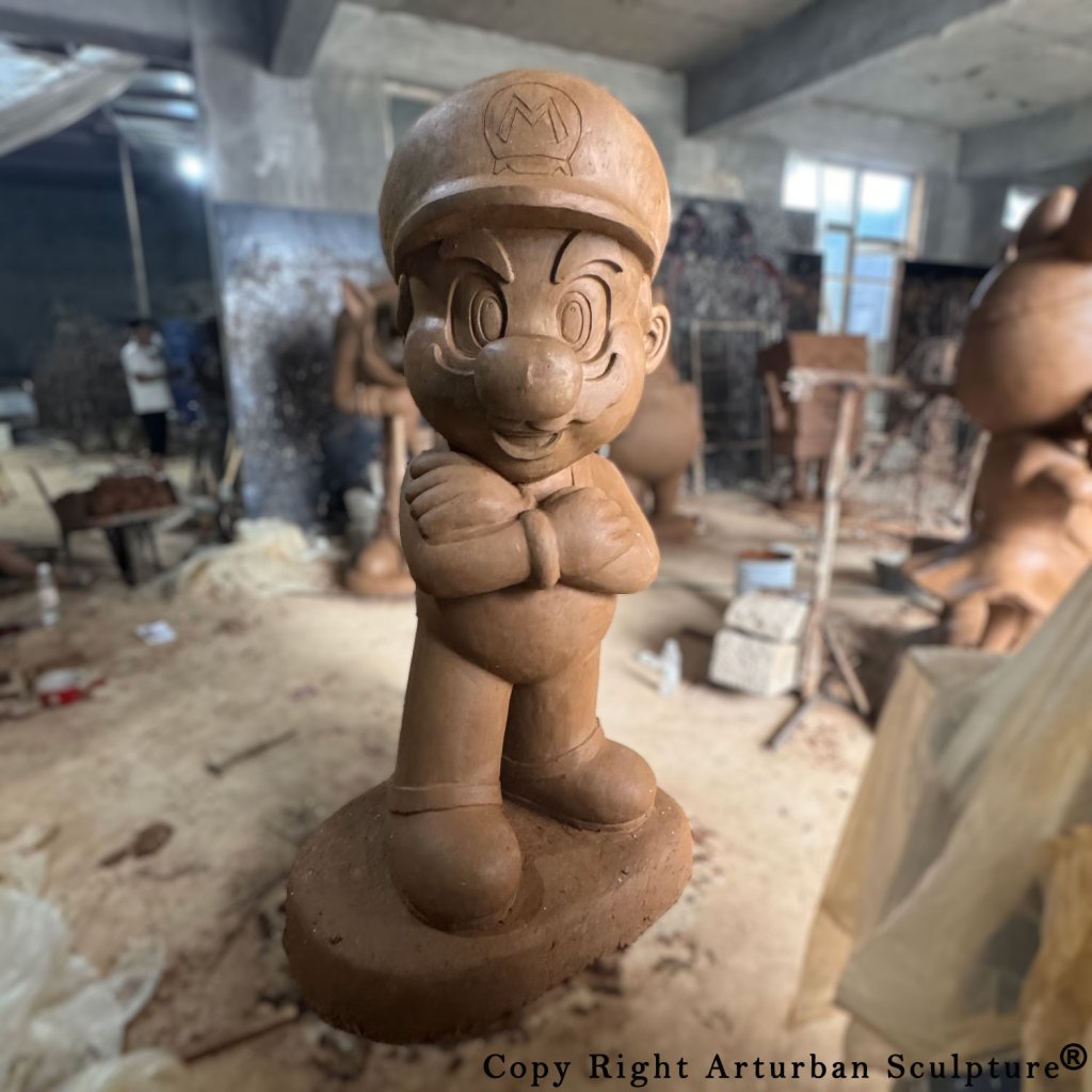 Super Mario Sculpture