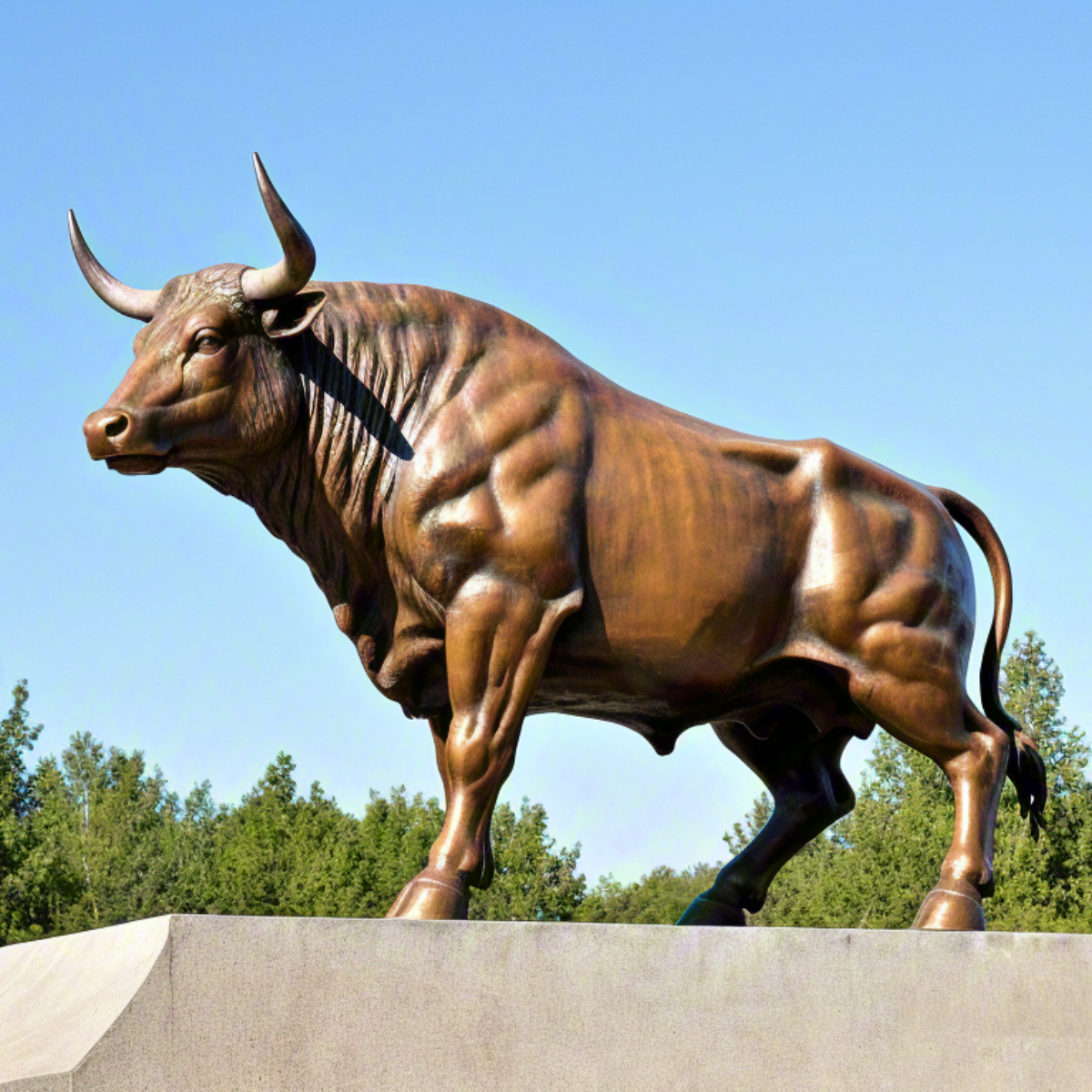 The Bull Sculpture