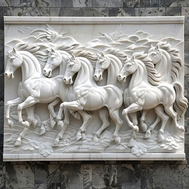 The Running of the Horses Relief