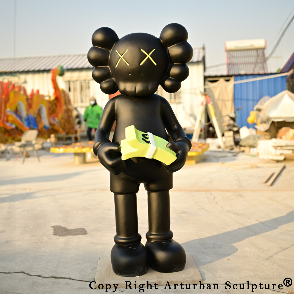 KAWS Money Statue