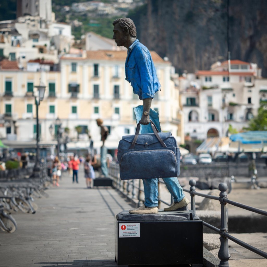 Bruno Catalano statue