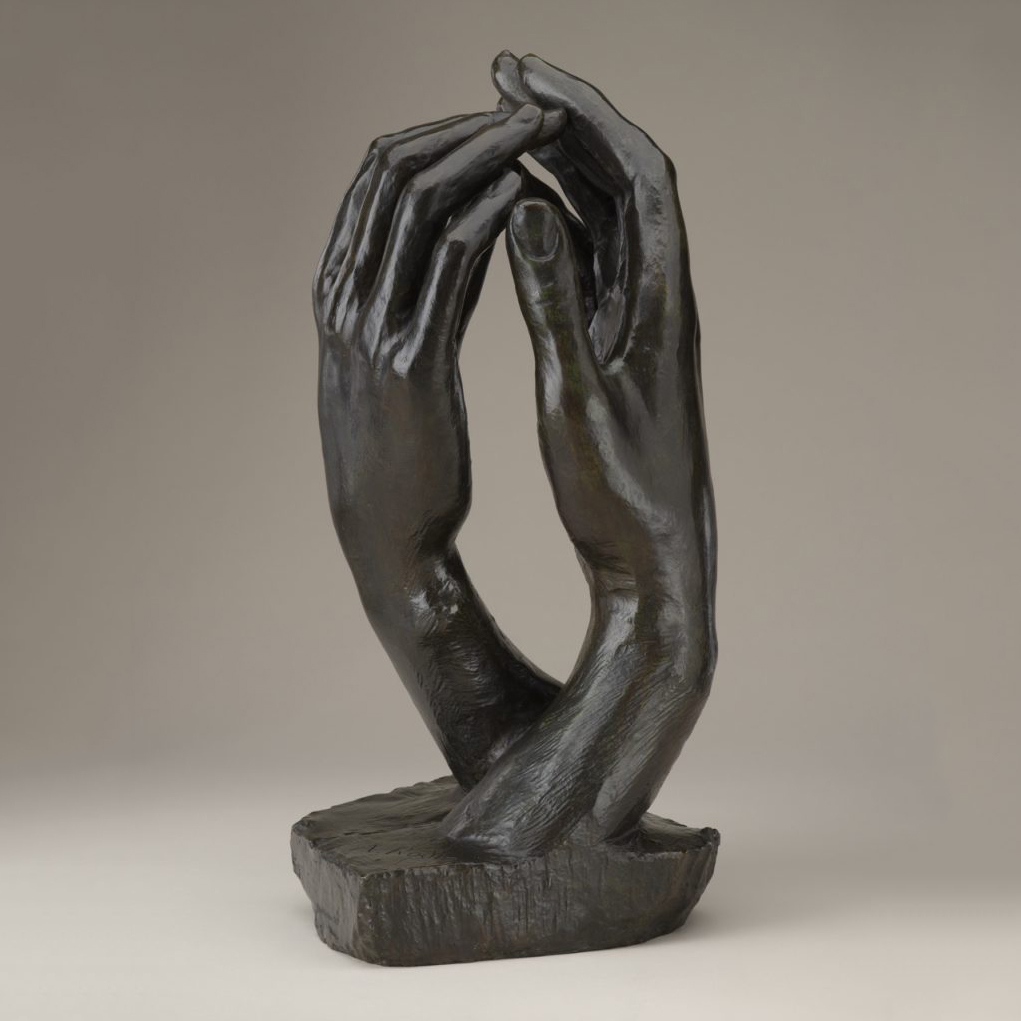 Auguste Rodin Hands Sculpture