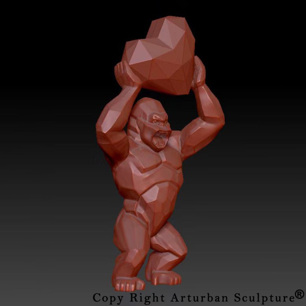 3D design of Orlinski Wild Kong