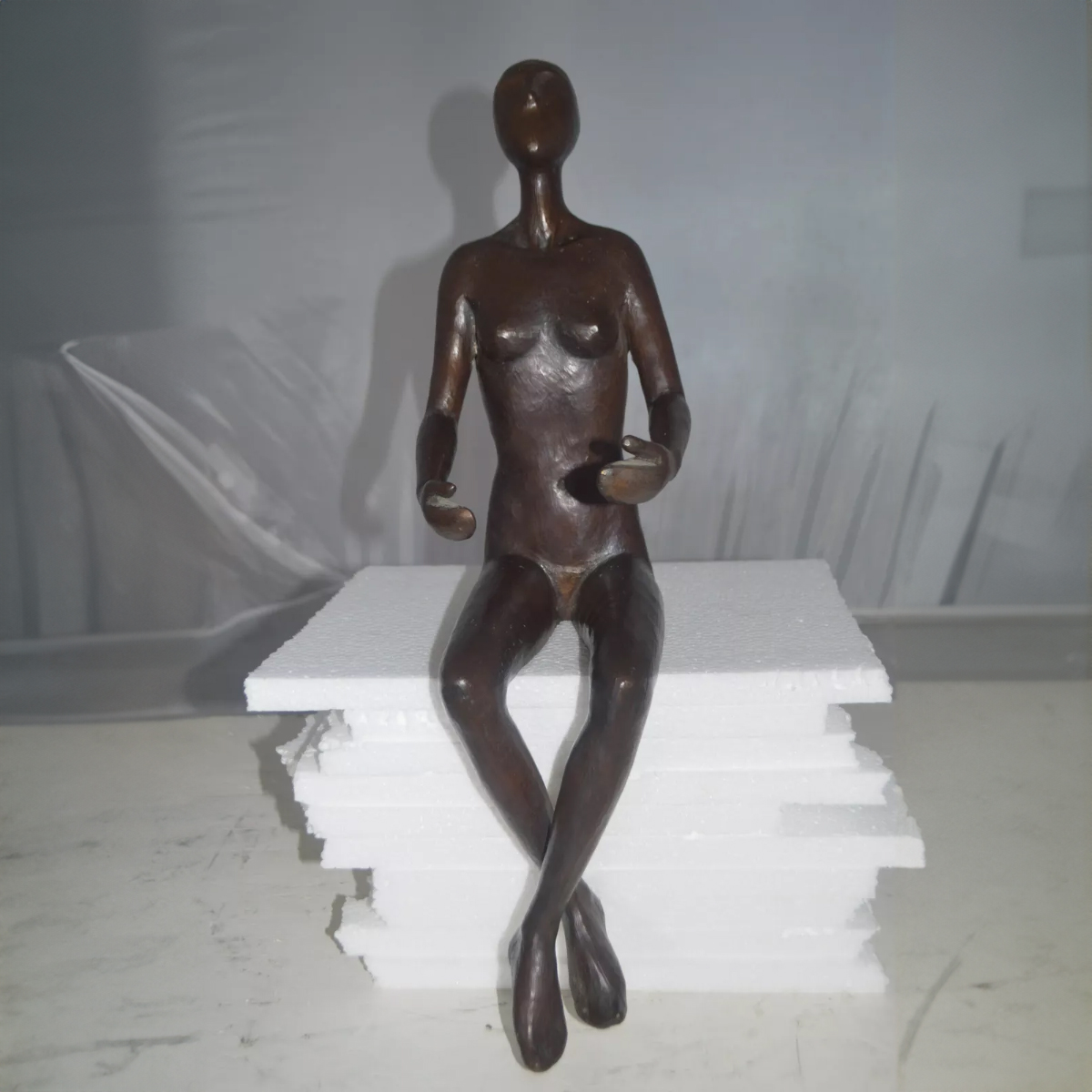 Abstract Woman Statue