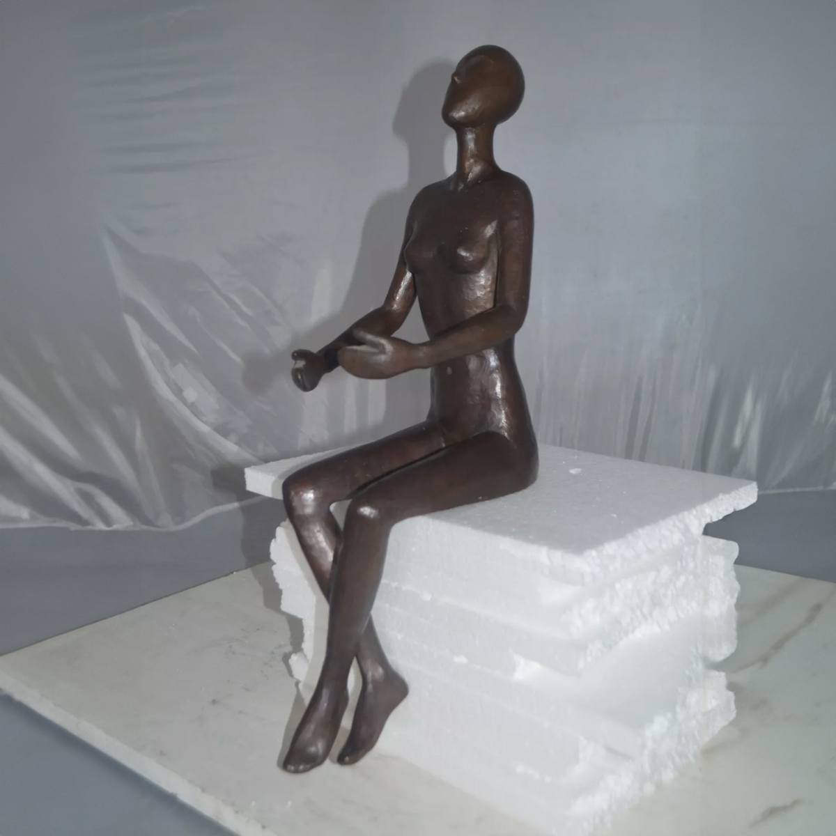 Abstract Woman Statue