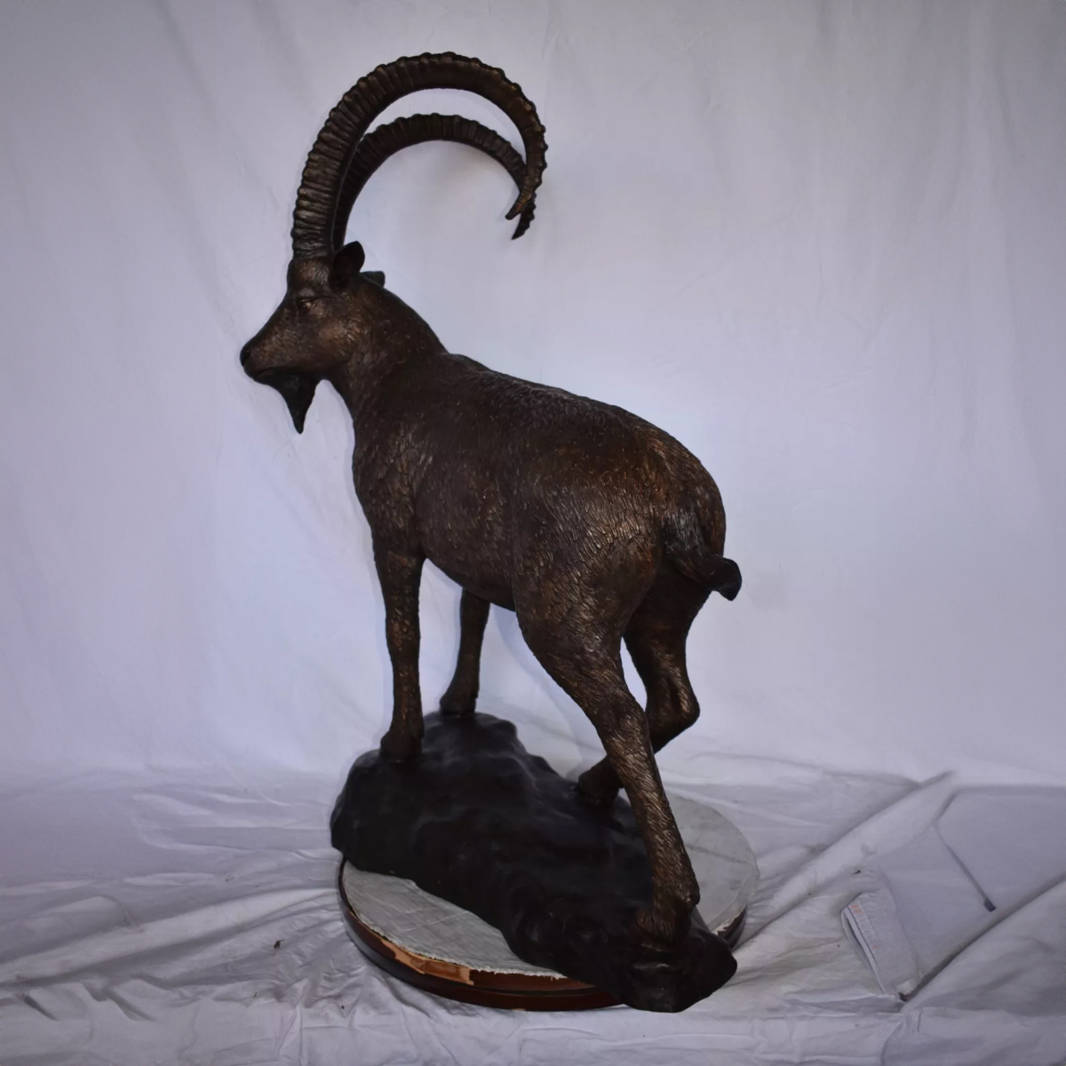 Alpine Ibex Statue