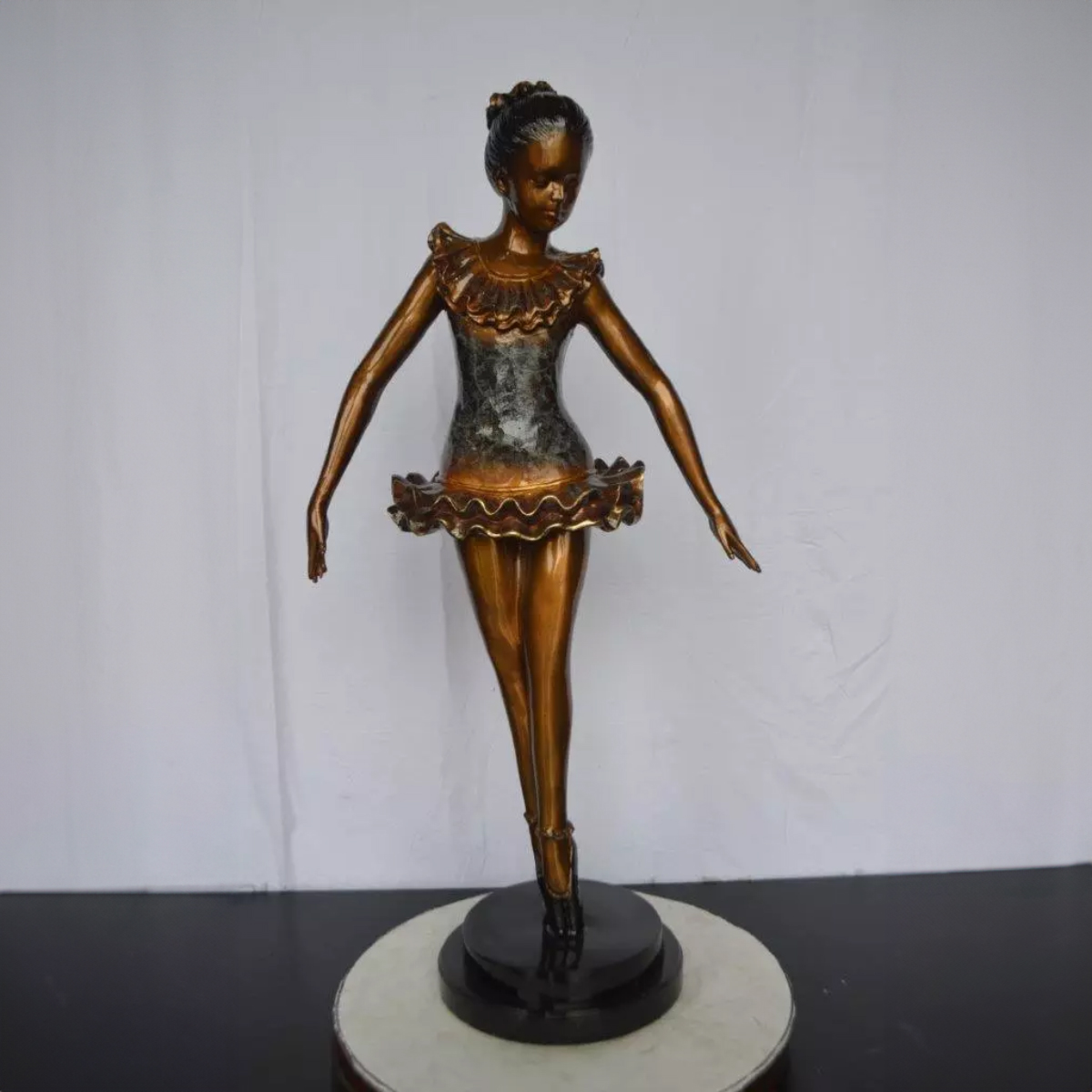 Ballerina Bronze Figurine