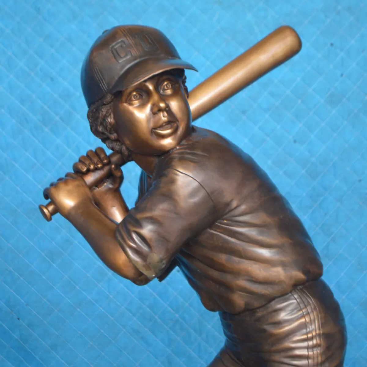 Baseball Boy Statue