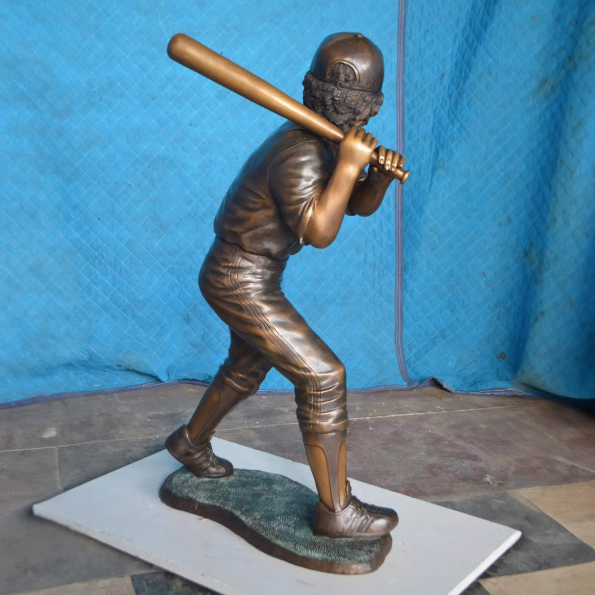 Baseball Boy Statue