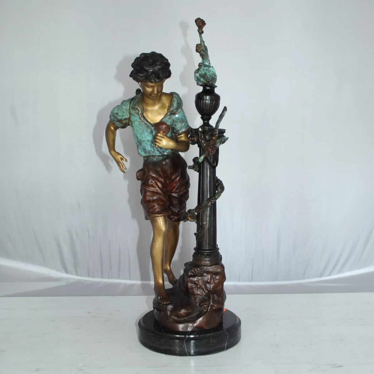 Boy Walking Statue