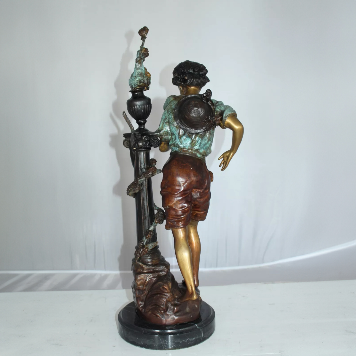 Boy Walking Statue